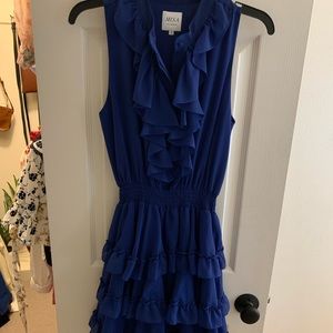 MISA mini ruffle dress